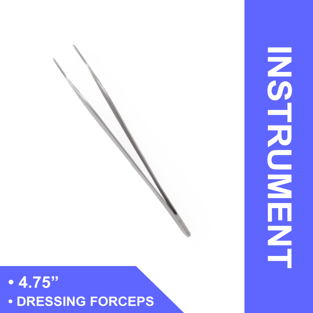 FORCEP, DRESSING ADSON 4 3/4" 12CM