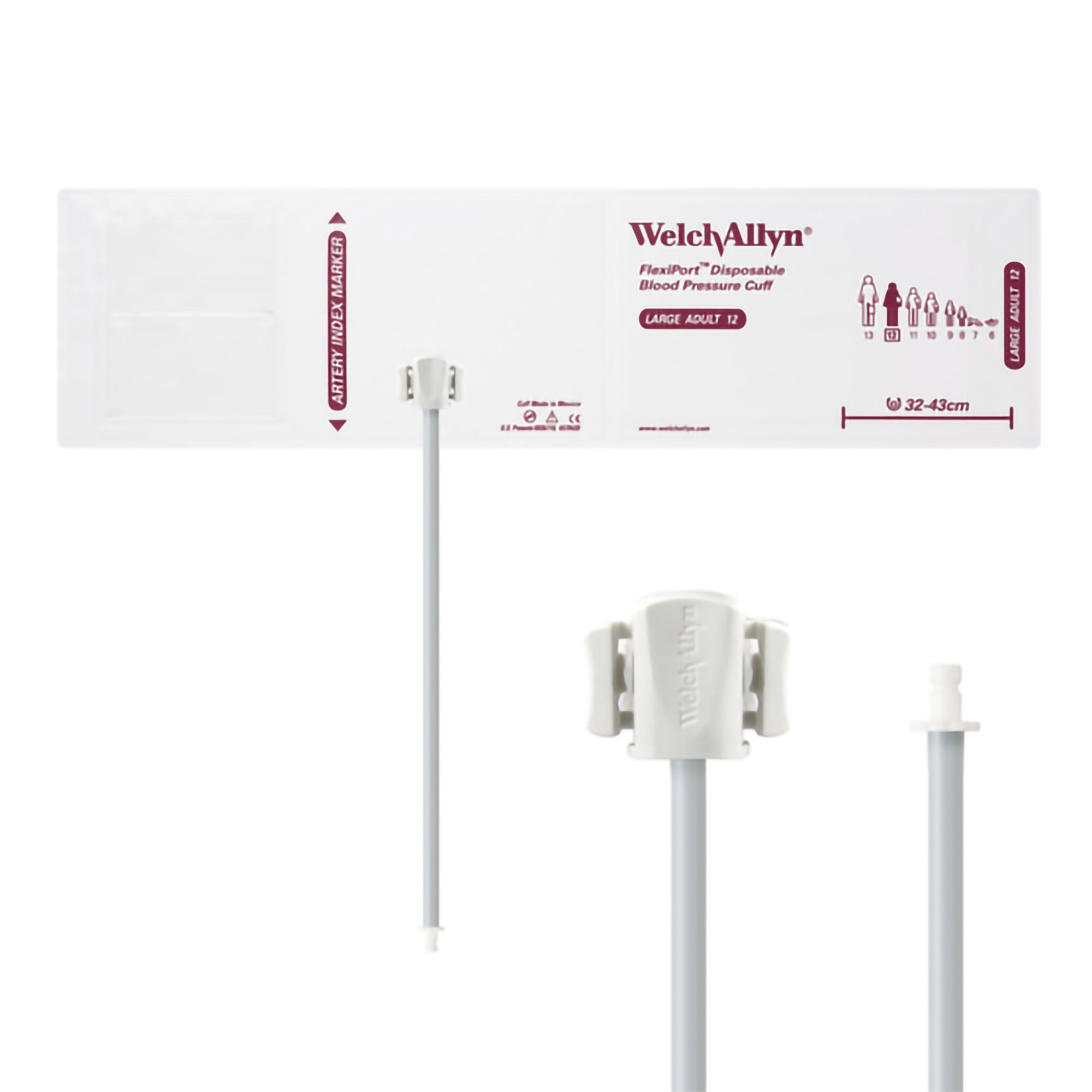 CUFF, BP 1TUBE LG ADLT (20/CS)