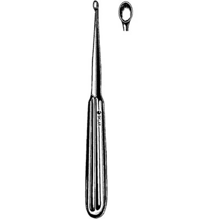 CURETTE, DERMAL OVAL #2 6 1/2"