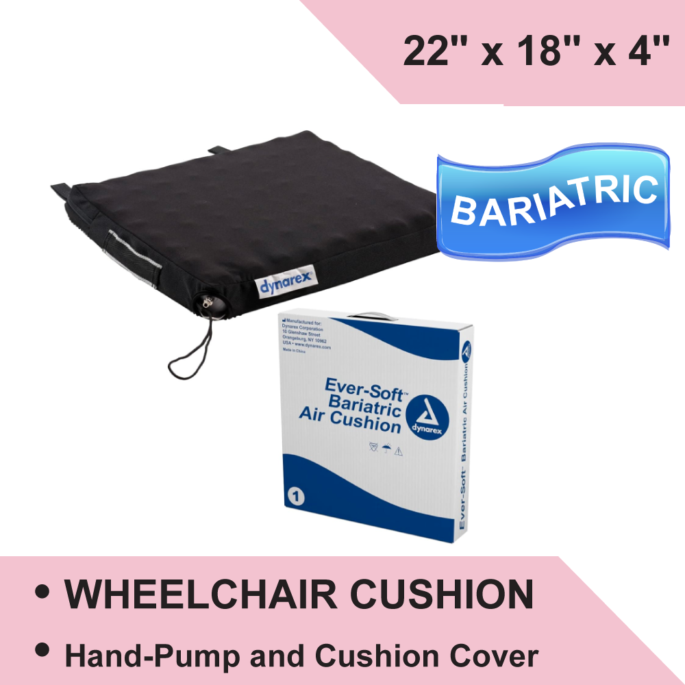 BARIATRIC AIR CUSHION, 22" X 18" X 4", 1PC/BX