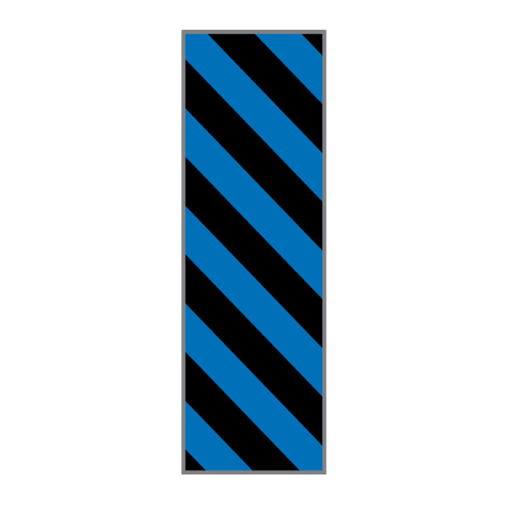 TAPE, IDENTIFICATION SHEET STRIPES BLK/BLU