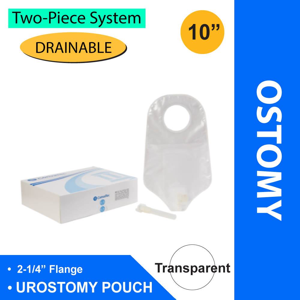 POUCH, UROSTOMY ACCU/STD T 2 1/4" (10/BX)