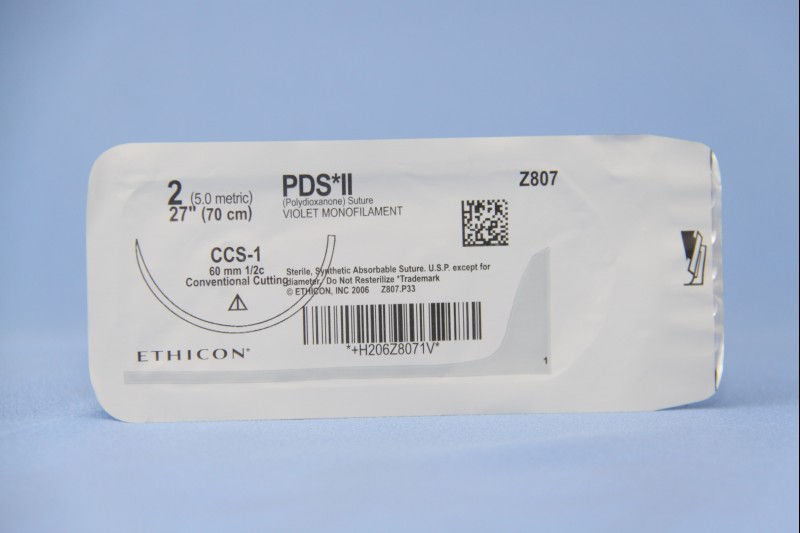 SUTURE, PDS VIO BR 2 27" CCS-1(24/BX)