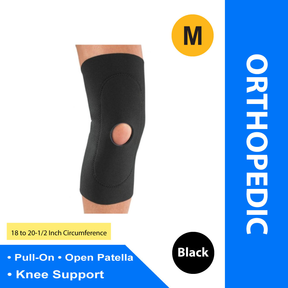 KNEE SLEEVE, SPORT NEOP OPN PATELLA MED