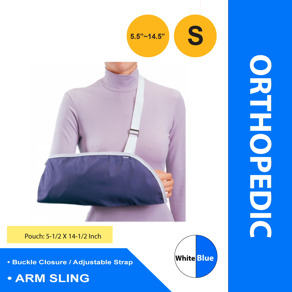 ARM SLING, CLINIC CTN/POLY SM (6/PK)