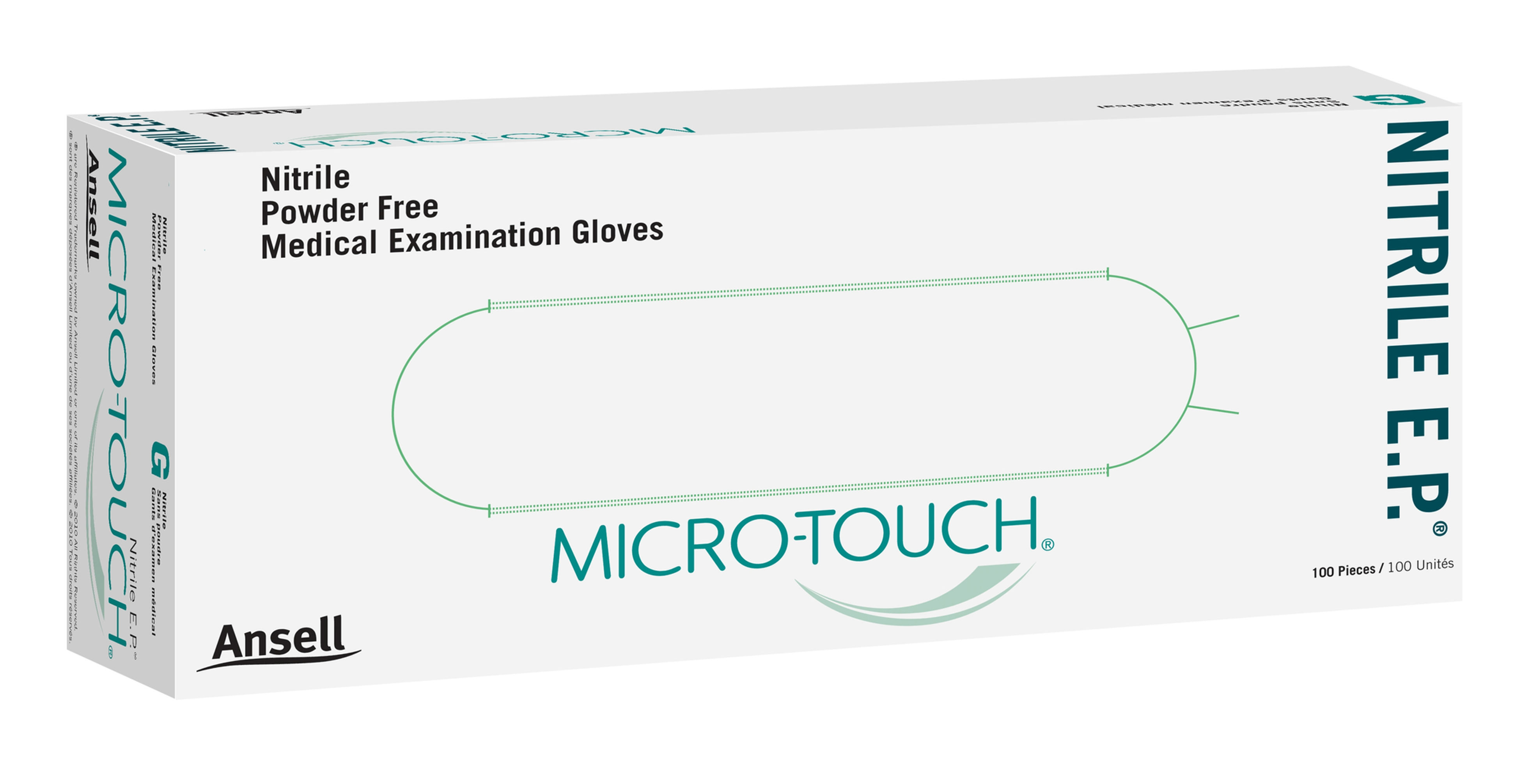 GLOVE, EXAM NTRL LG N/S EXTCF CHEMO (100/BX 10BX/CS)
