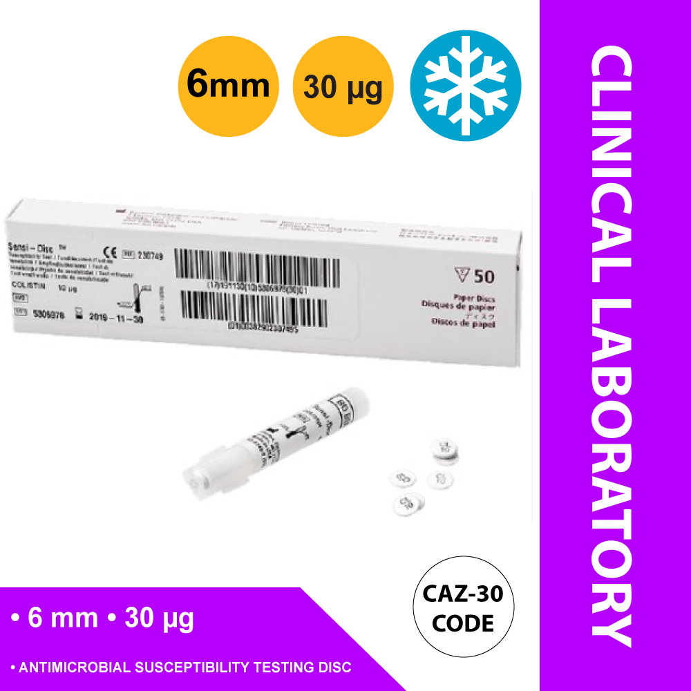 SENSI-DISC, CEFTAZIDINE (50/CR10CR/PK) 4331633