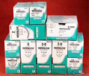 SUTURE, MERSLEN 5-0 18" RD-1 (12/BX)
