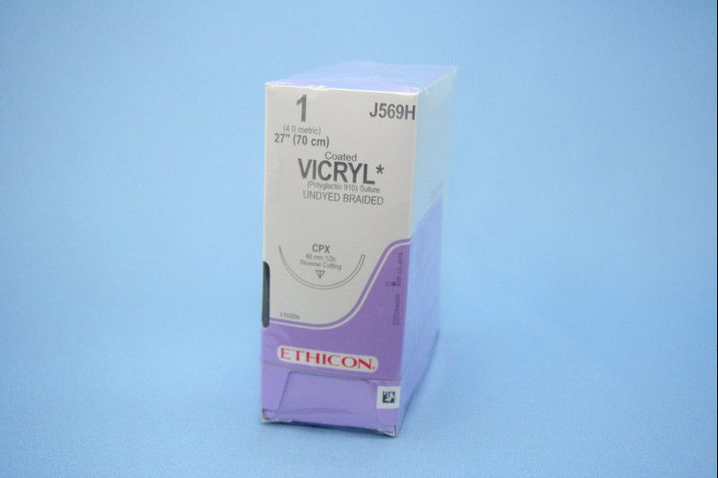 SUTURE, VICRYL UD BR CT 1 27" CPX (36/BX)