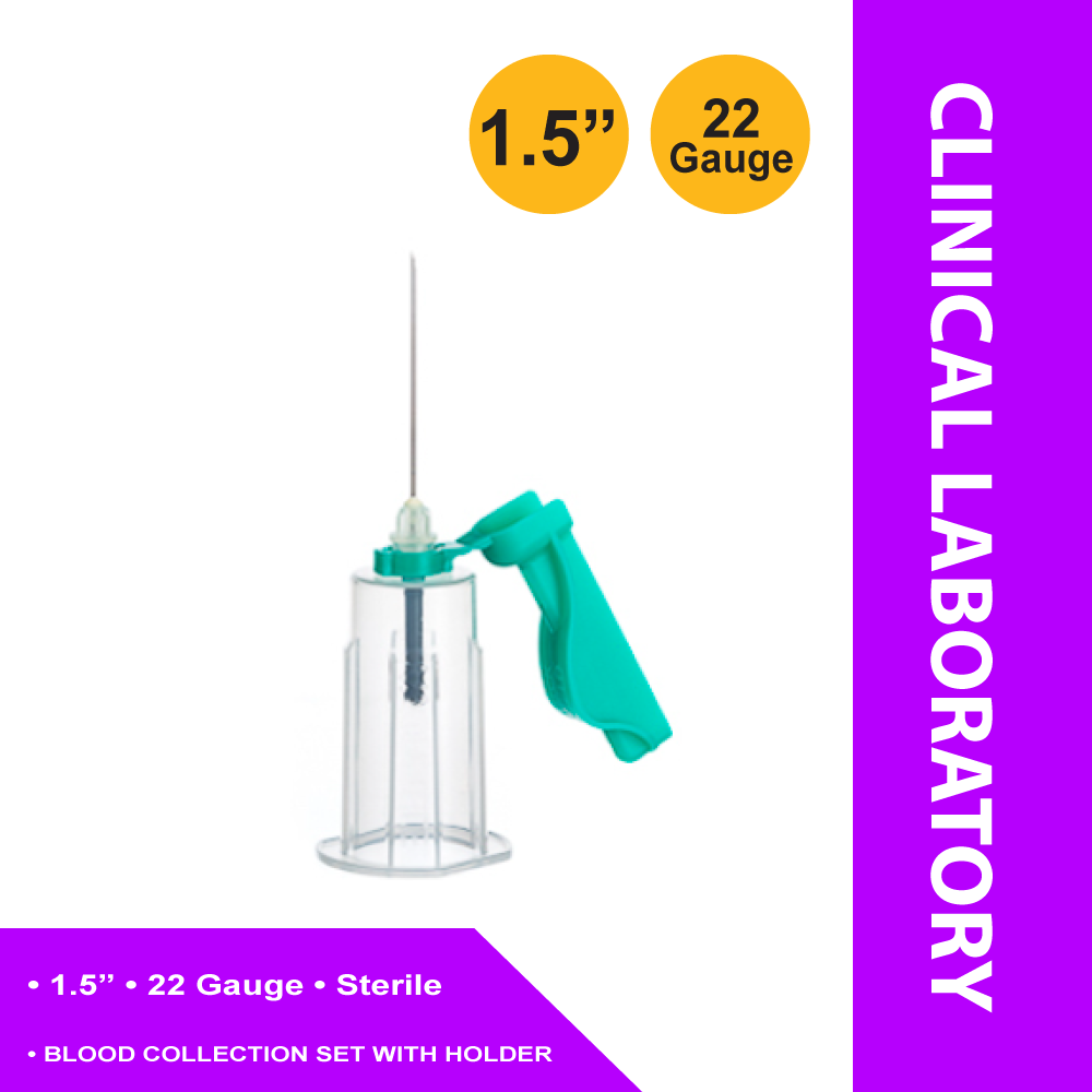 VACUETTE, QUICKSLD CMPLT + 22GX1 1/2" (30/BX 12BX/CS)
