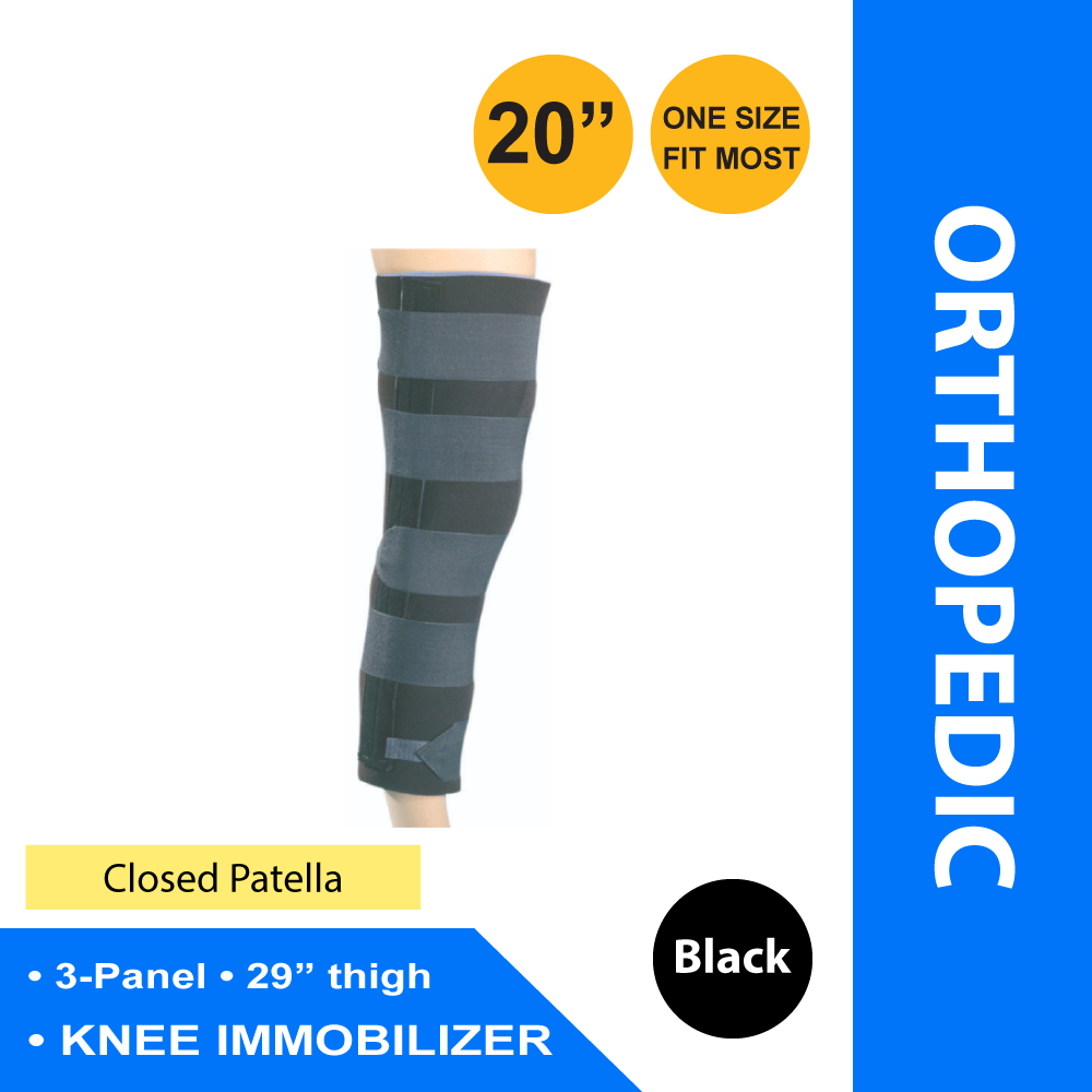 KNEE IMMOBILIZER, PERF UNIV 20"