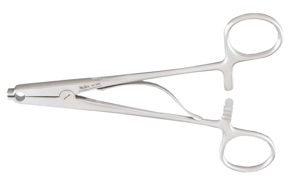FORCEP, RANEY SCALP CLIP APPLYING