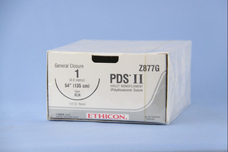 SUTURE, PDS VIO MONO 1 54" XLH(12/BX)