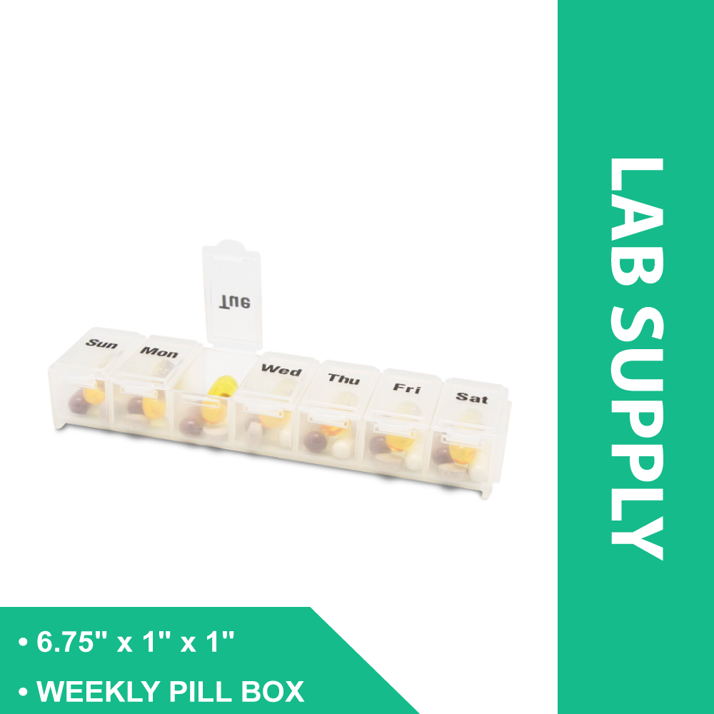 WEEKLY PILL BOX
