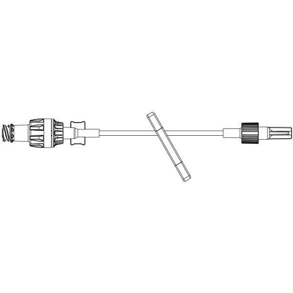 EXTENSION SET, CATHETER STRT NEEDLE-FREE CONN 7.7" (200/CS)