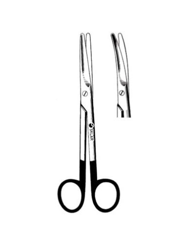 SCISSOR, DISSECTING MAYO CRVD SERR 6 3/4" D/S