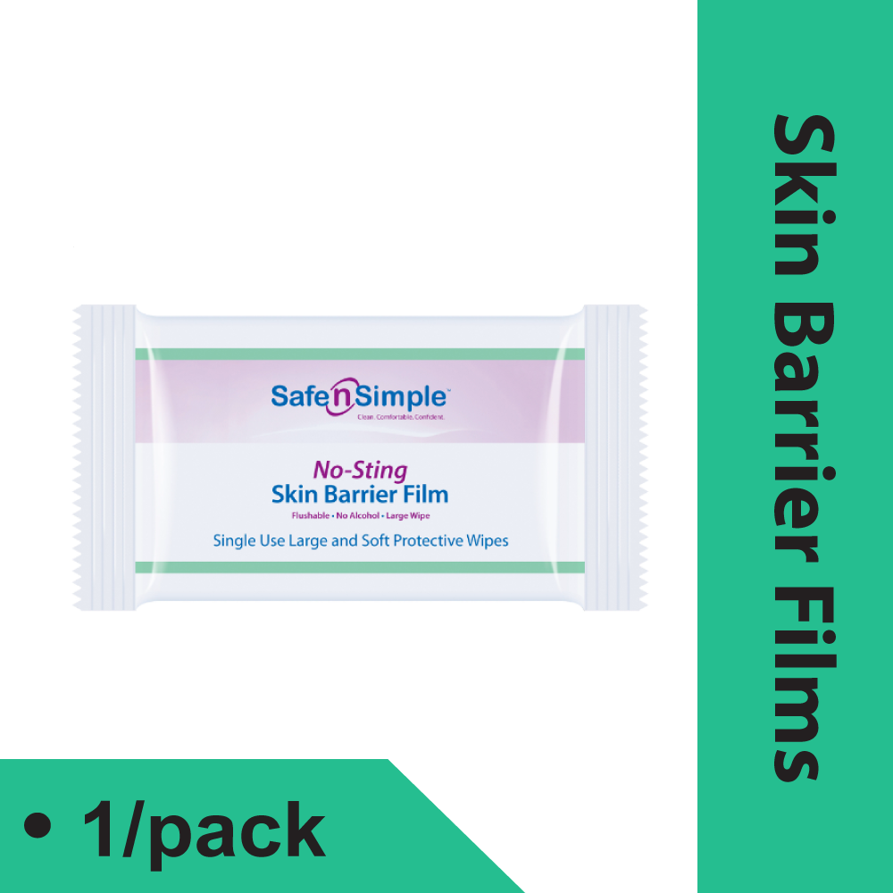 NO-STING SKIN BARRIER FILM - LARGE