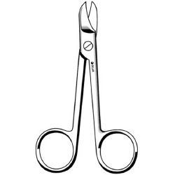 SCISSOR, CROWN STRT SERR 4"