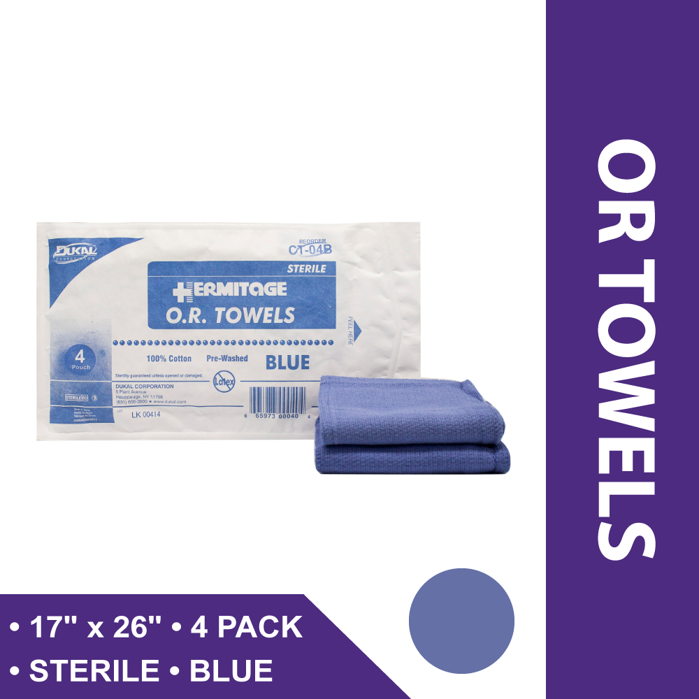 DK ORTOWELCSR WRAPSFT PK 17X26