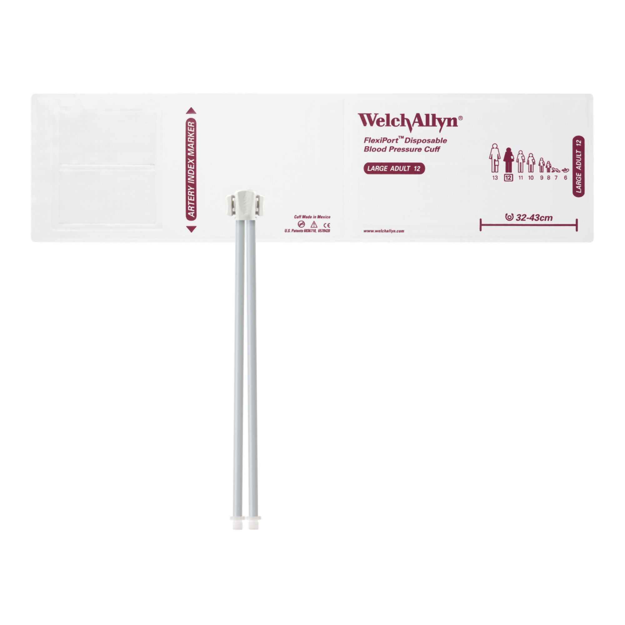CUFF, VINYL LG AD LONG 1-TUBE H (20/CS)