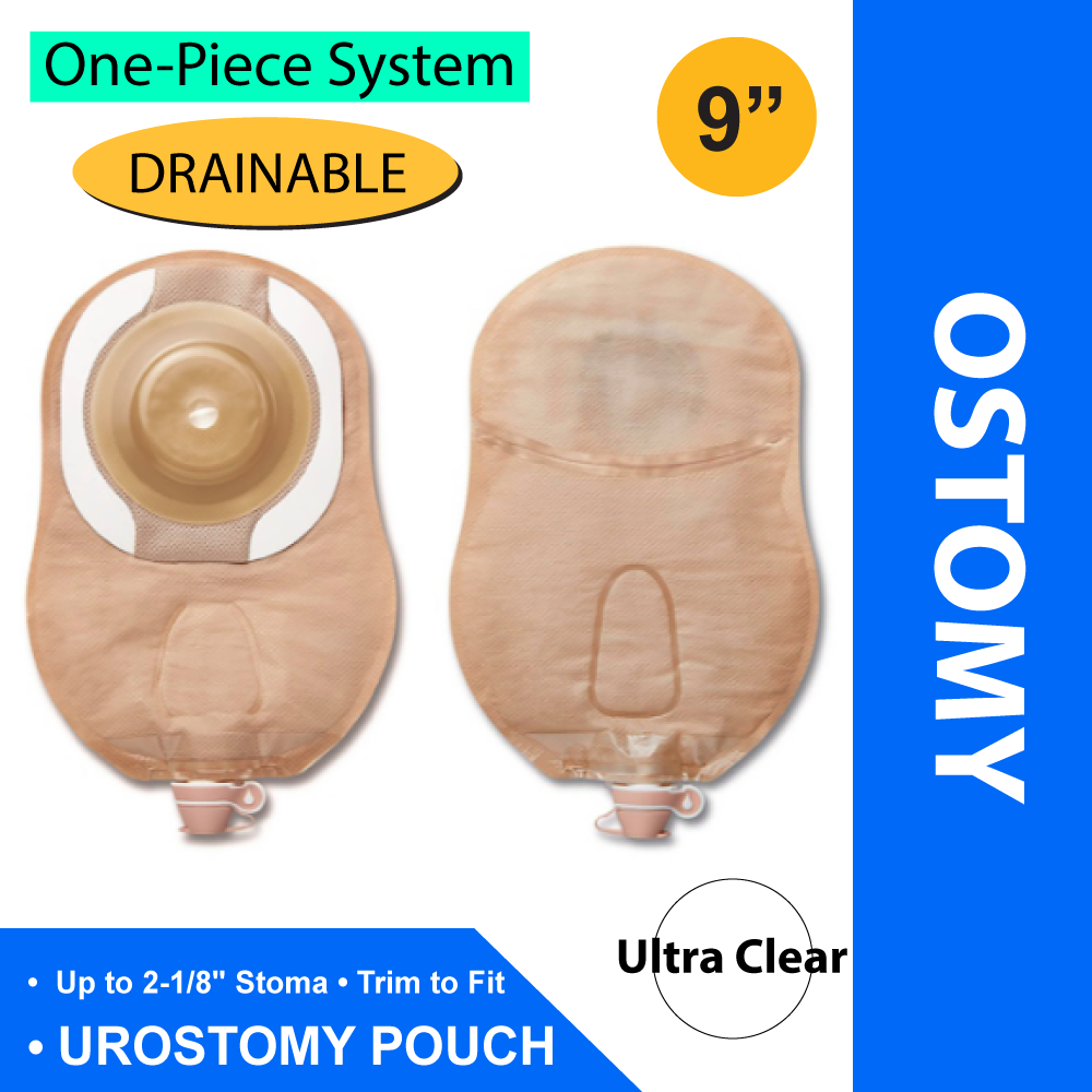POUCH SYS, URO CERAPLUS TAPE 1PC ULTR CLR 9" CTF 2-1/8" (5/BX)