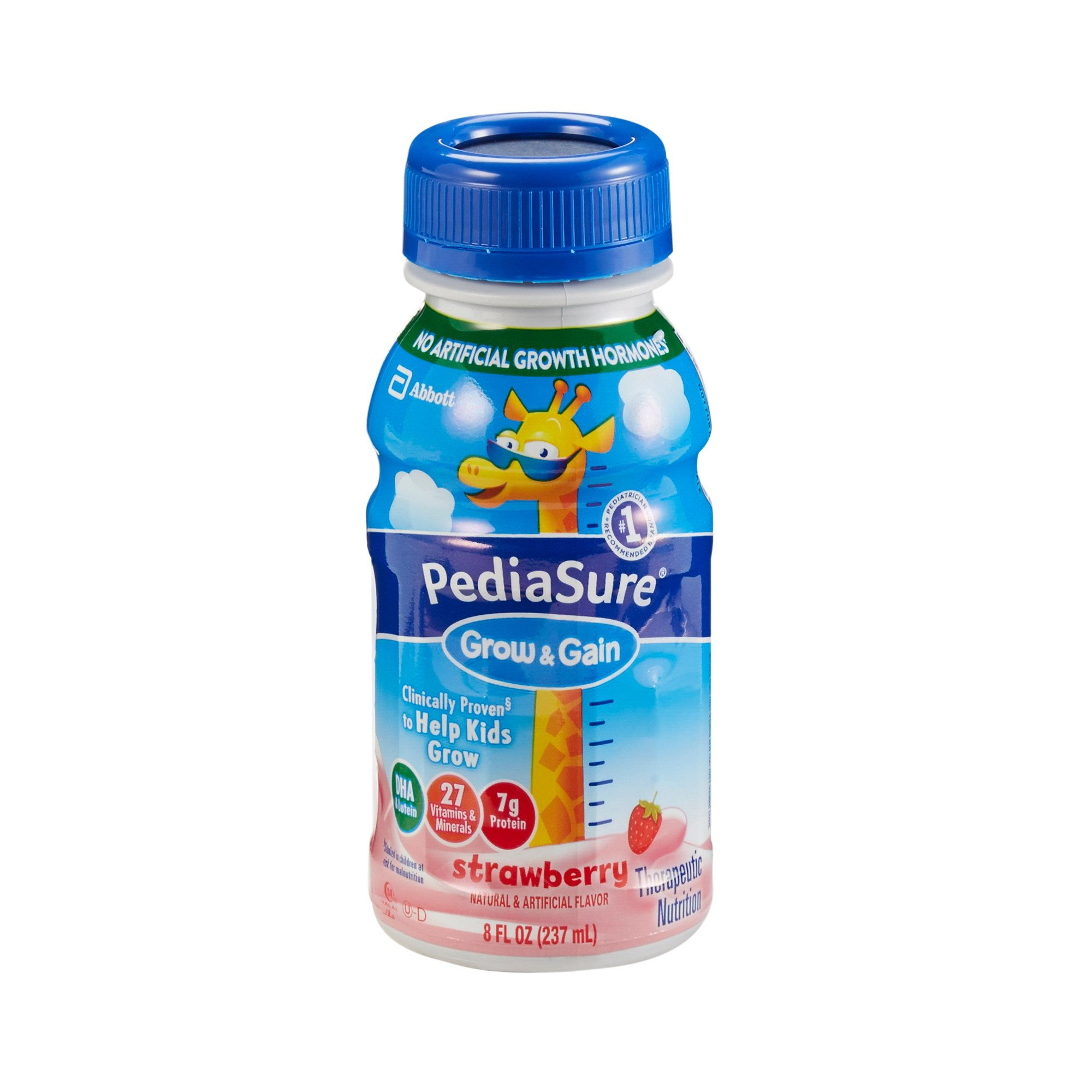 PEDIASURE, READY TO DRINK STRWBRY 8OZ (24/CS)
