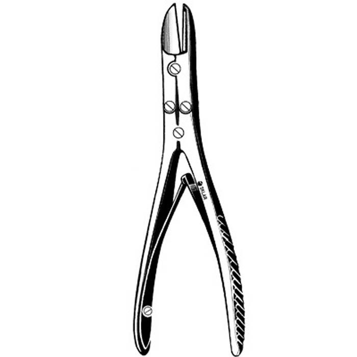FORCEP, RUSKIN-LISTON BONE STRT 7 1/4"