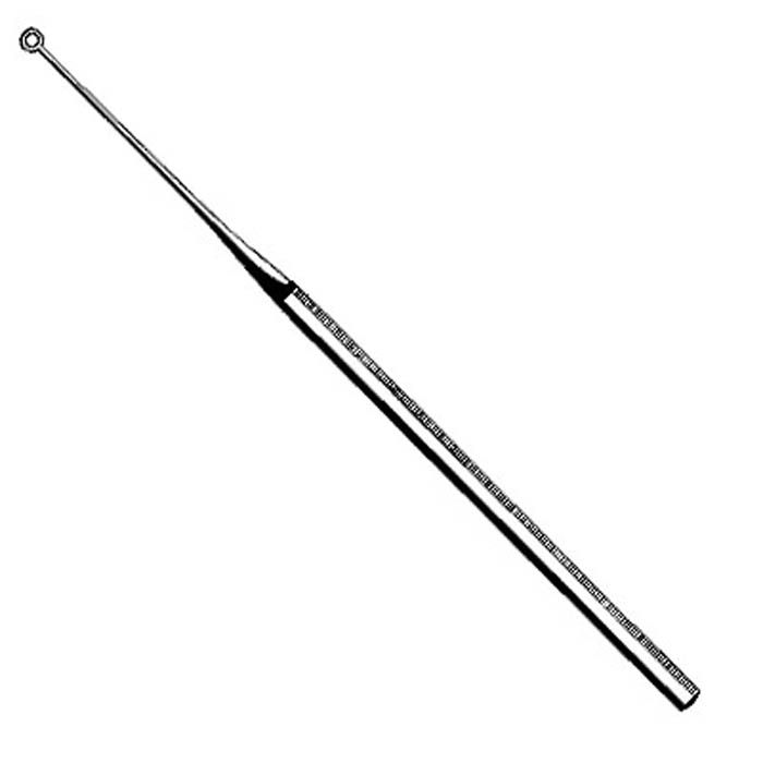 CURETTE, EAR BUCK STRT SHRP #000