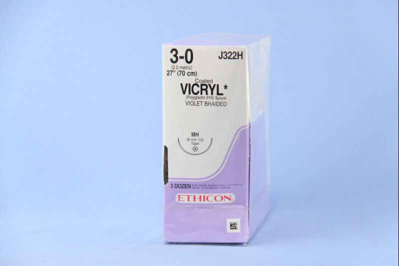 SUTURE, VICRYL VIO BR CT 3-0 27" MH (36/BX)