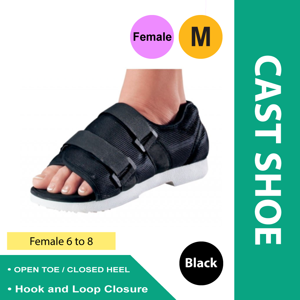 SHOE, SURG WOMENS MED BLK