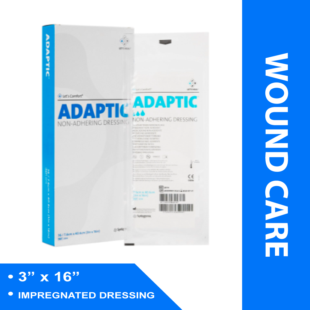 OIL EMULSION IMPREGNATED DRESSING 3M™ ADAPTIC™ RECTANGLE 3 X 16 INCH STERILE