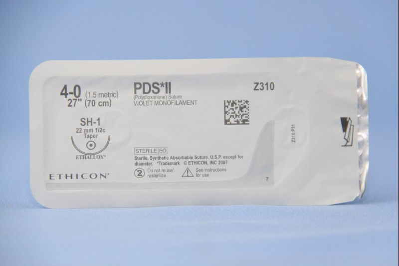 SUTURE, PDS VIO MONO 4-0 27" SH-1 (36/BX)