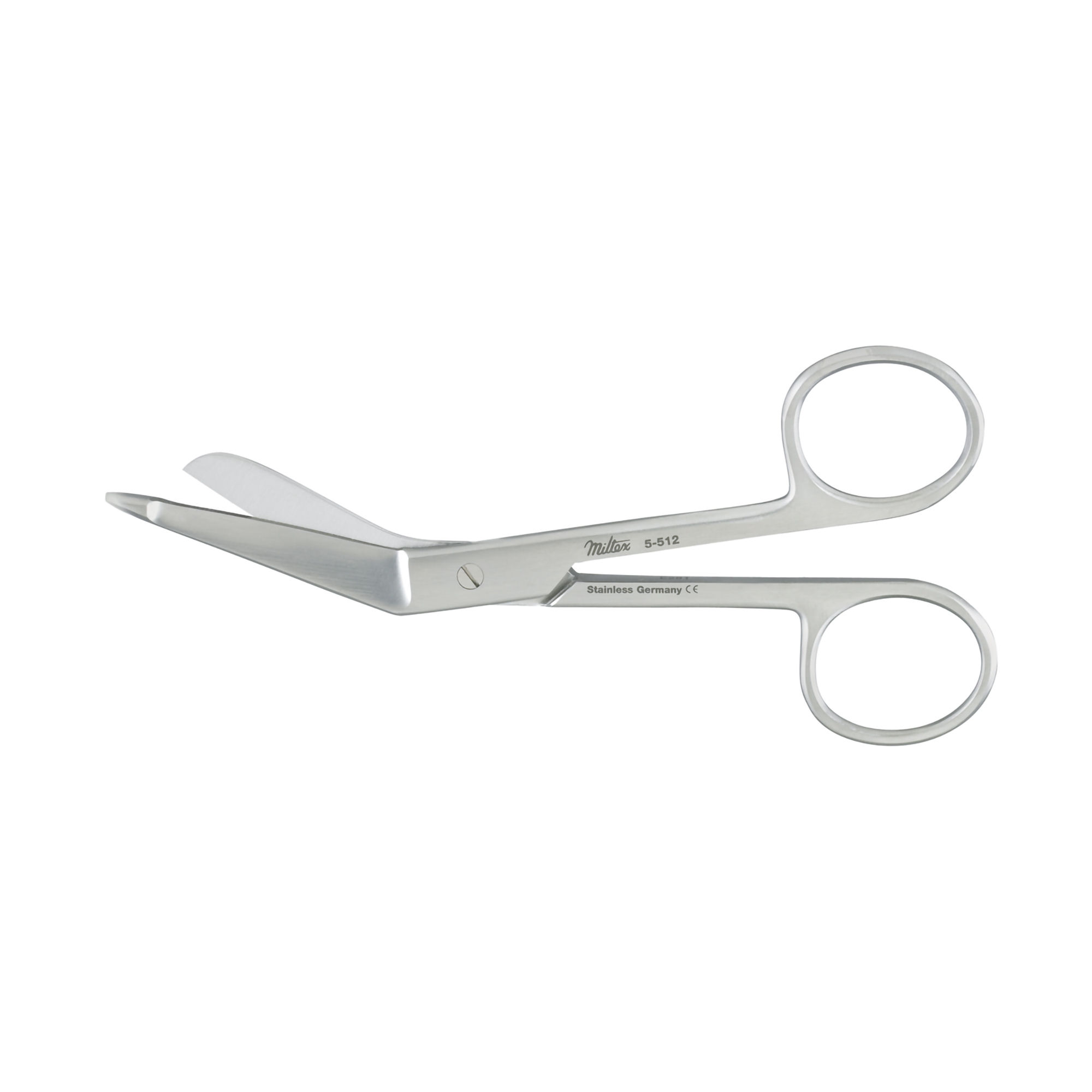 SCISSOR, BANDAGE KNOWLES ANGL /SER SHANK 5 1/2"