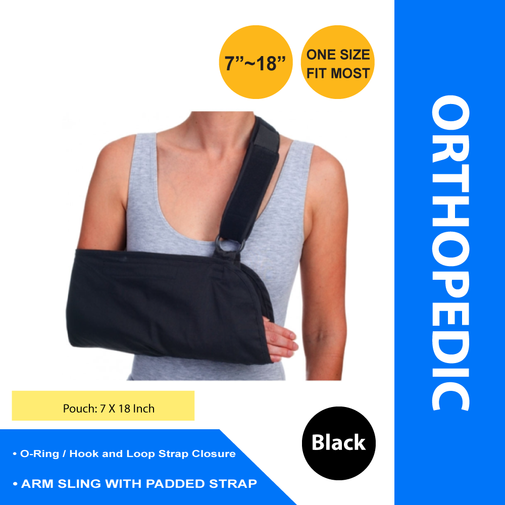 ARM SLING, UNIV CTN/POLY W/SHLDR STRAP