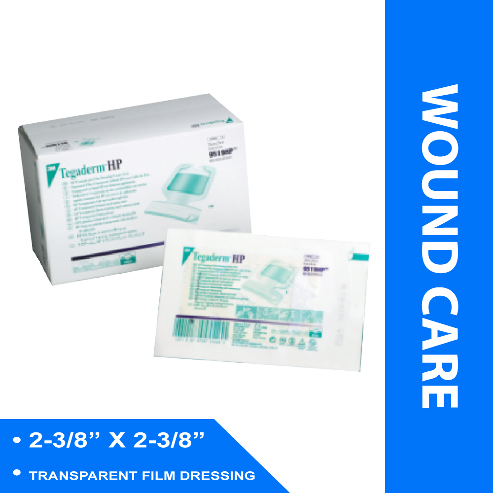 TRANSPARENT FILM DRESSING 3M™ HP 2-3/8 X 2-3/8" FRAME STYLE DELIVERY SQUARE ST
