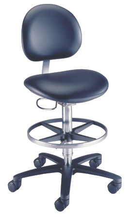 STOOL, EXAM PNEU ADJ W/BCKRST CSTRS