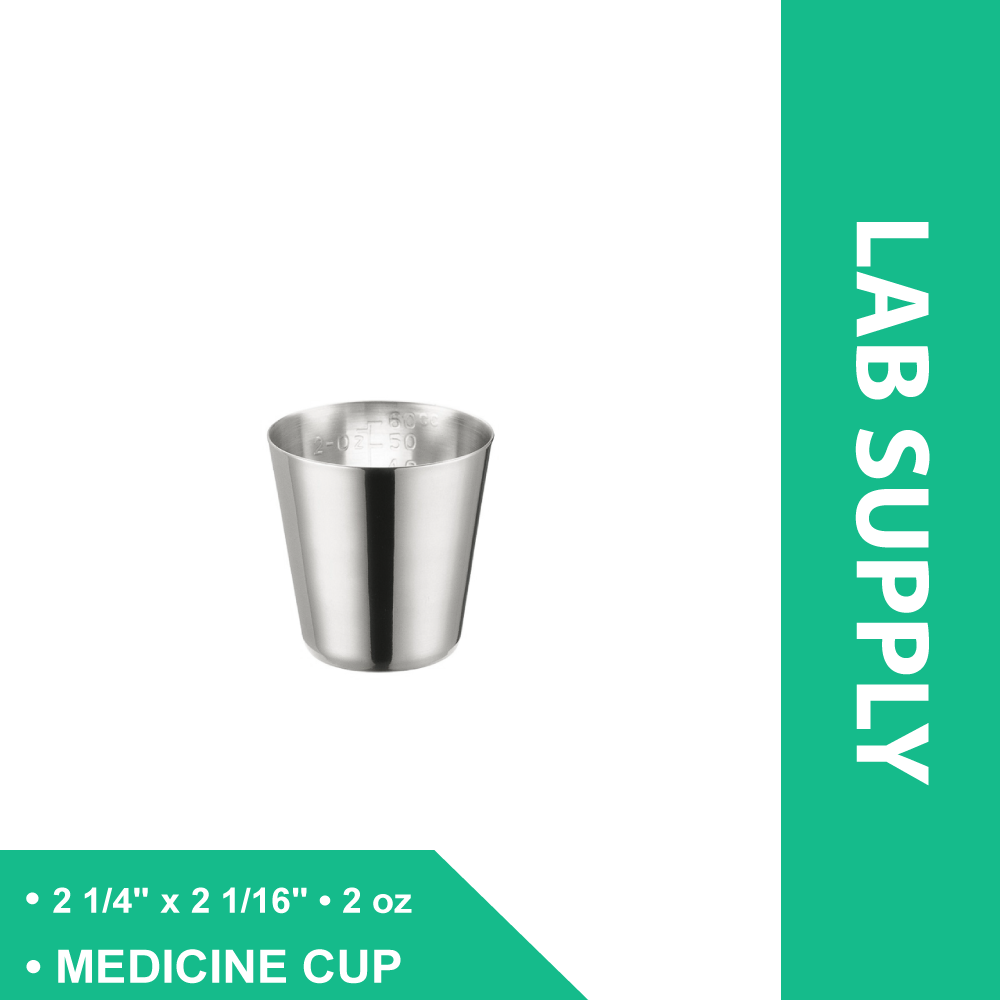 SS MEDICINE CUP, 2 OZ