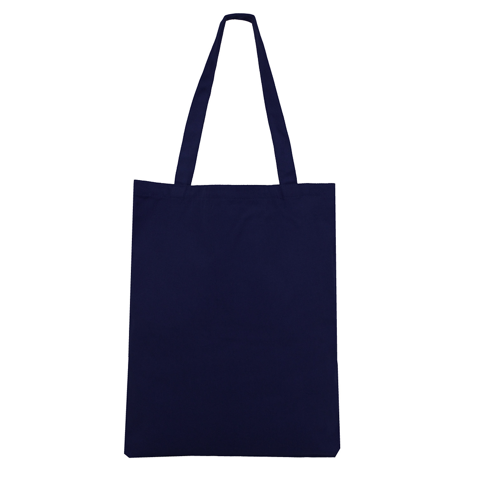 Thumbnail: 8 Oz. Cotton Canvas Tote Bag - Navy