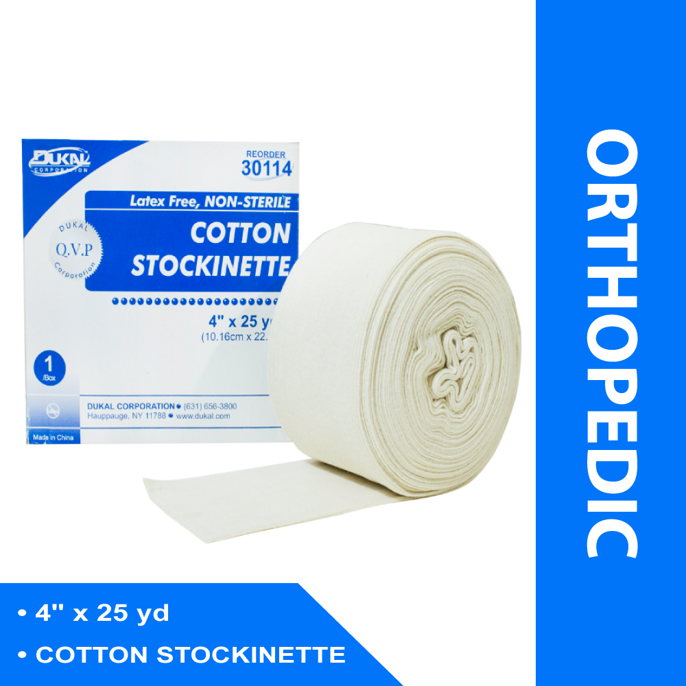 DK CTTN STOCKINET LF 4"X 25YDS