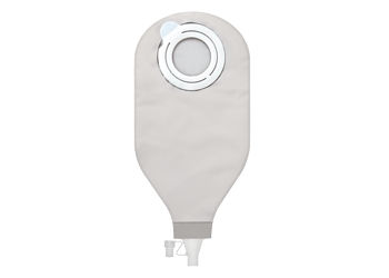 POUCH, OST SENSURA MIO OPAQUE W/TAP OUTLET/WNDW RED (10/BX)