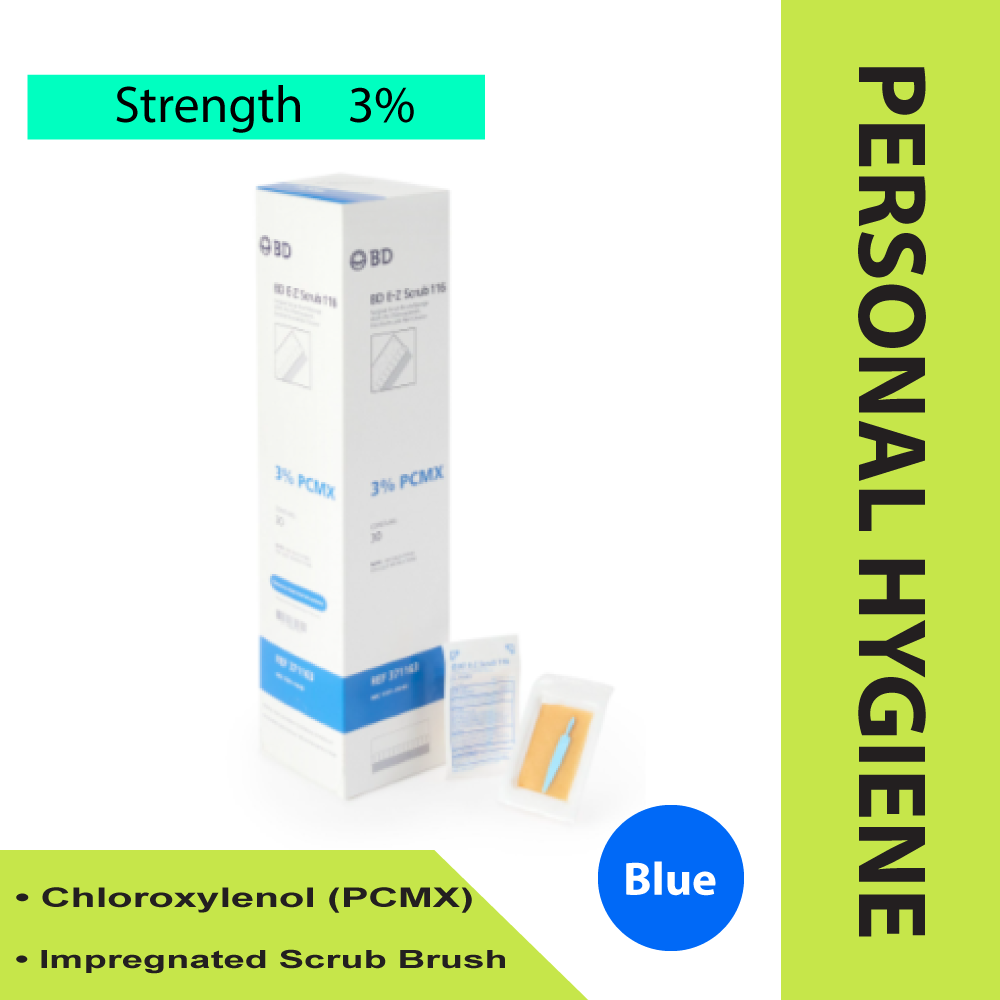SCRUBBRUSH/SPONGE, W/PCMX (30/BX) BD