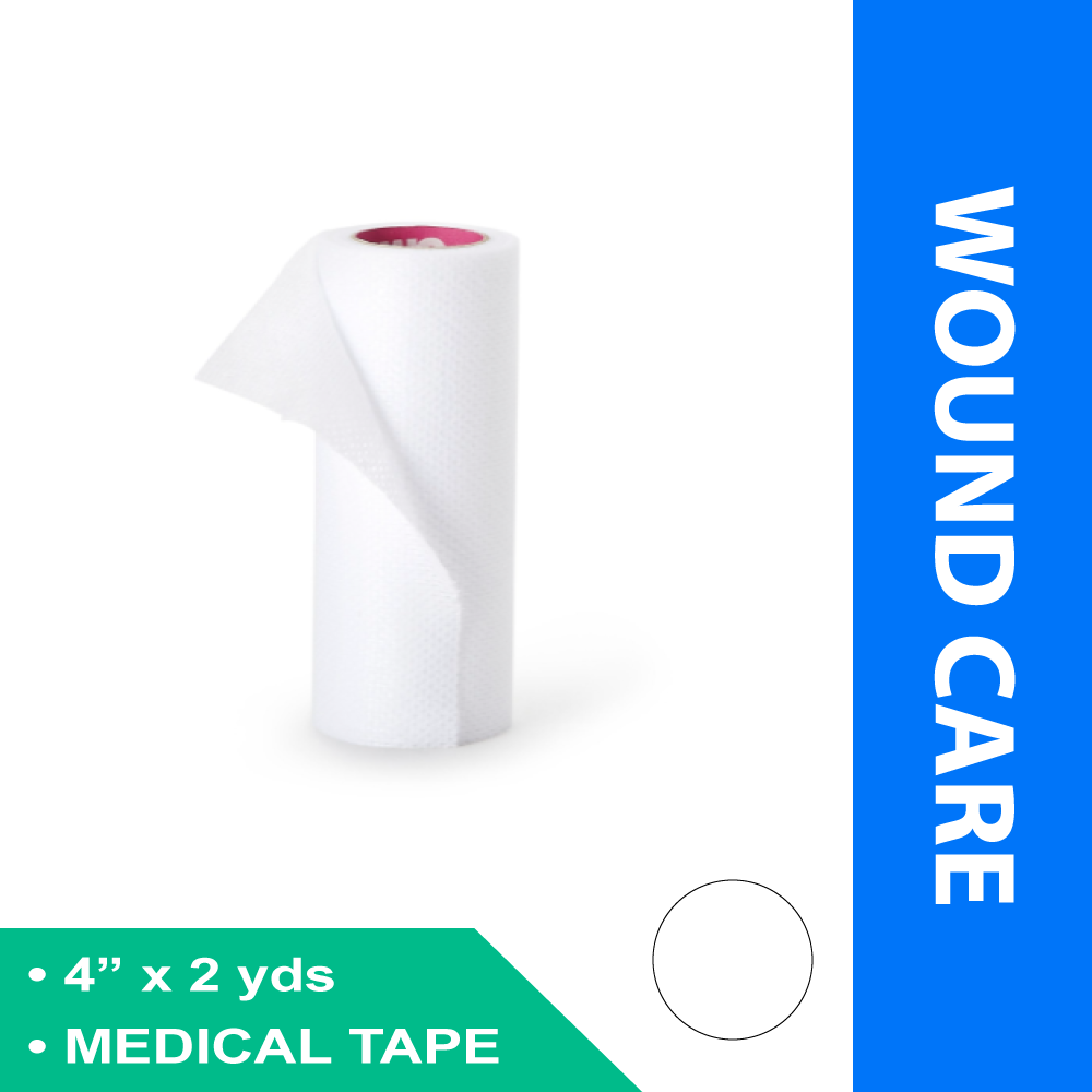 PERFORATED MEDICAL TAPE 3M™ H WHITE 4 INCH X 2 YARD SOFT CLOTH NONSTERILE