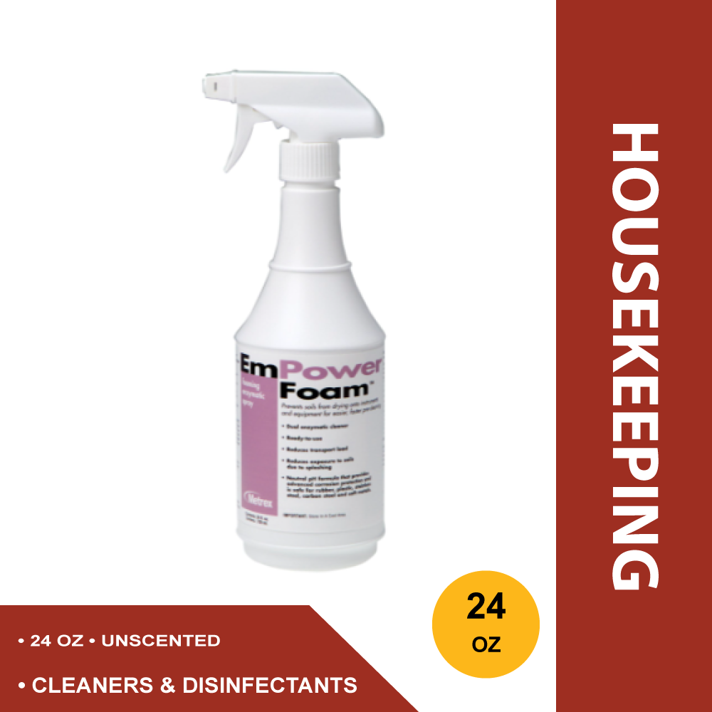 CLEANER, ENZYMATIC EMPOWER FOAM 24OZ (12/CS)