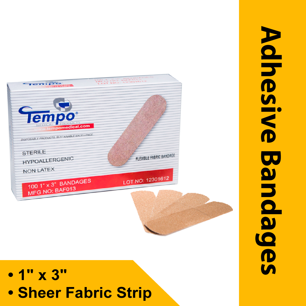 1" X 3" • FABRIC STRIP