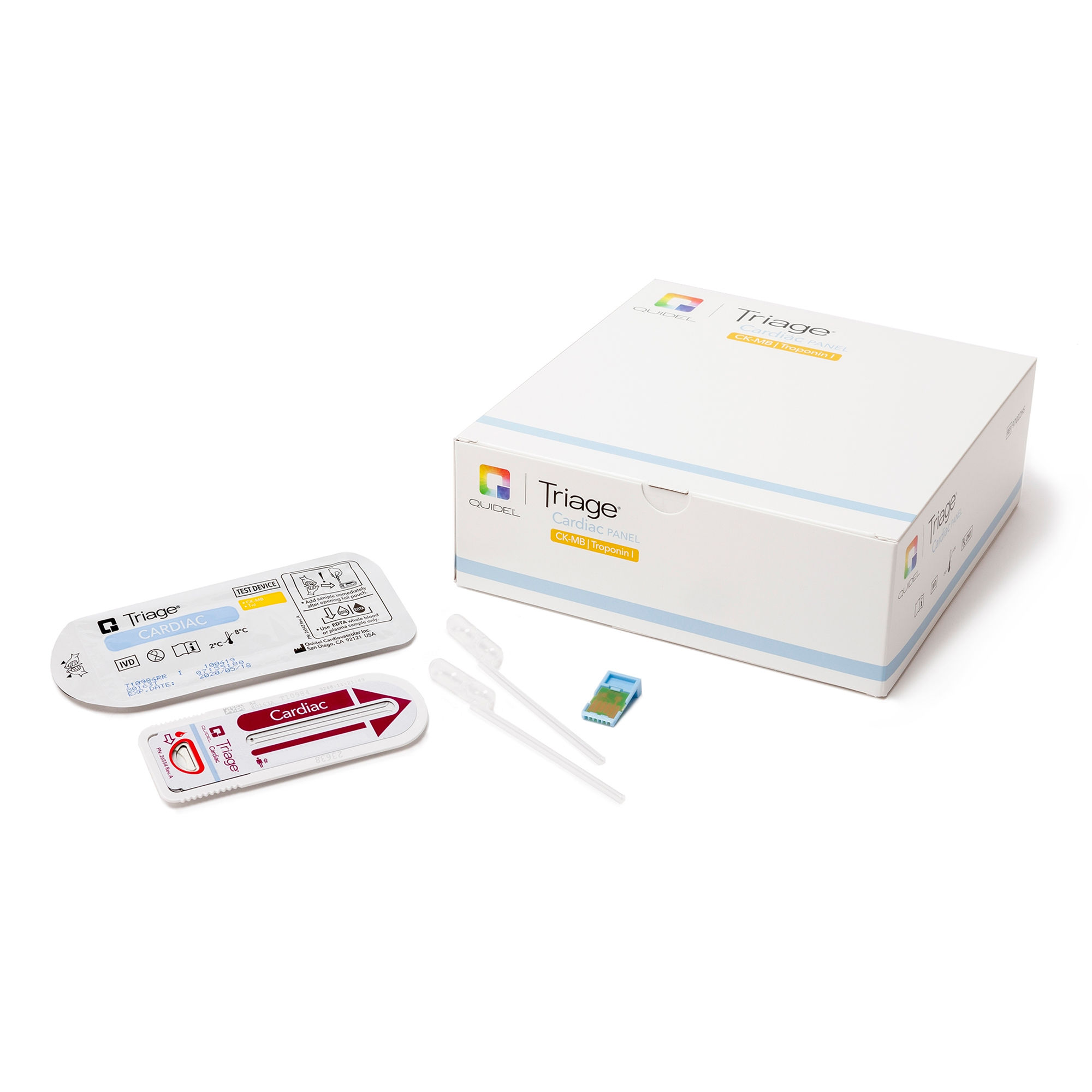 TEST KIT, TROPONIN W/BNP AND D-DIMER 3X25 (25/CT) D/S