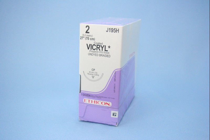 SUTURE, VICRYL UD BR CT 2 27" CP (36/BX)