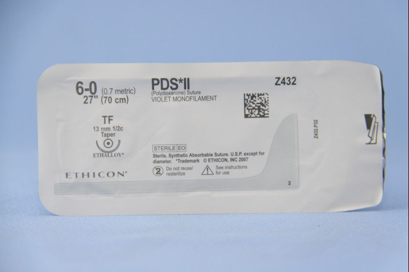SUTURE, PDS VIO MONO 6-0 27" TF (36/BX)