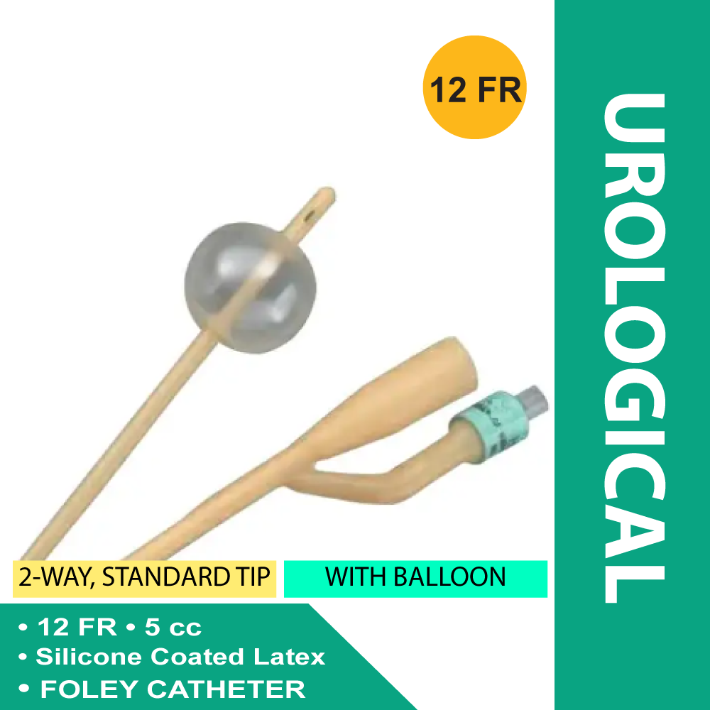 CATHETER, FOLEY 12FR 5CC (12/CS) 802512 BARD