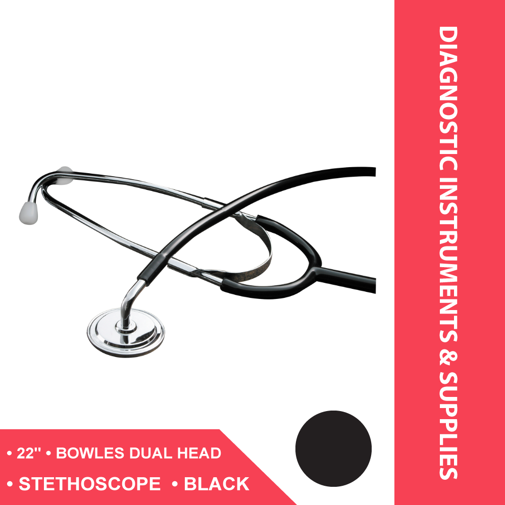 BOWLES STETH, 22", BLACK