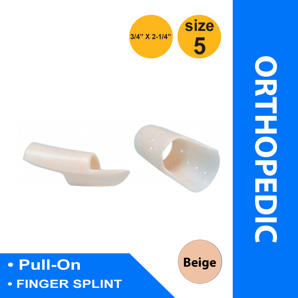 FINGER SPLINT, STAX SKIN TONE SZ5 (12/BX)